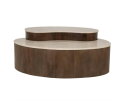 Salontafel Thymo 104x61cm - bruin | Eleonora