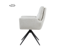 Tower Living Varzo Eetkamerstoel Draaibaar - Toro 25 cream