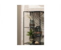 Dave Vaas Glas/hout Blauw/groen 19x15cm - WOOOD Exclusive