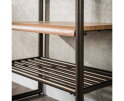 Garderobemeubel roede Luno - Drift Brown Powdercoated