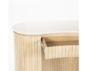 Bureau Kira 129x60cm - wit | Eleonora