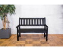 Bordeaux 2-seater black FSC 100%