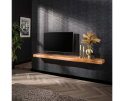 Wandplank Levita 200 cm acacia - naturel