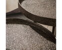 Salontafel Contour driehoekig set/2 - Brons liquid metal