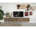 TV meubel Jake drs 264x47cm - bruin | Eleonora