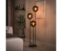Vloerlamp Stellar getrapt 3L - Sienna bruin