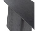 Sidetable Aron 180x40cm - zwart | Eleonora
