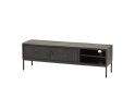 TV dressoir 160 met 2 deuren en 2 open vakken - Carving Collection