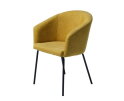 EASTON CHAIR MUSTARD FABRIC