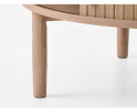 Salontafel Meta rond eikenhout &Oslash;85 CM - Naturel