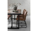 Dining table Criss Cross rectangular,78x240x100 cm, mixed wood