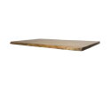 Live edge tafelblad -140x80x4 Naturel - Acacia/metaal