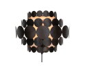 Kaki Wandlamp Metaal Zwart - WOOOD Exclusive