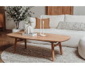 Aura Salontafel naturel deens ovaal 140 cm