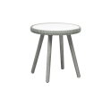 Bistroset Elise Grijs 3-delig PE wicker en grijze kussens - tuinset