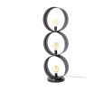 Vloerlamp 3L ring geperforeerd - Charcoal