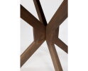 Eettafel Gemini rond Acacia 130 cm - Marron Brown