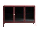 BRONCO GLASS SIDEBOARD 3 SECTION