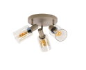 Plafondlamp Sepiora rond 3L - Beige