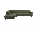 Leeds 2 5-AR + Ottoman L - City 355 Bottle Green