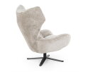 Fauteuil Paulina draaibaar – Luxe designstoel - Taupe | SEVN