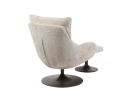 Force coffeechair 360&deg; + footstool - Cremona 14 beige