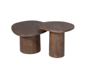 Salontafel Mirre | Brown | Set van 2