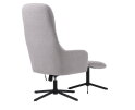 Fauteuil Manning met voetenbank - Naturel