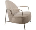 Elton fauteuil - Sand Frame - Rib - Sand - Unique Collection