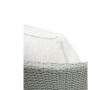 Bistroset Elise Grijs 3-delig PE wicker en grijze kussens - tuinset