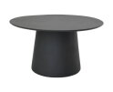 Ronde eettafel Drum - 140x140x77 - Zwart- Mangohout