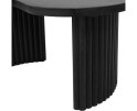 Salontafel Firenze 85 cm boon vorm - Black