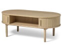 Salontafel Meta ovaal eikenhyout 60x120 cm