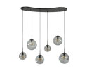 Hanglamp 6L Stellar black series - Artic zwart