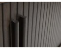 TV meubel Enna eiken 180 cm - Dark espresso - keramiek