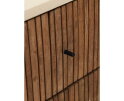DTP home Lagoon dressoir teakhout en Mortex naturel / beige - 110 x 45 x 80 cm