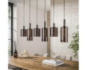 Hanglamp 6L Sepiora - Sienna brown
