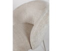 Eetkamerstoel Adele - beige poten - Cremona - Taupe 04 - Star Collection