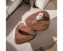 Salontafel Melta set/2 - Massief acacia bruin