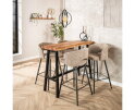 Barstoel boucle salon. VPE2 - Tissee cargo zandkleur