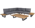 LOTA LOUNGE CORNER SET - ANTHRACITE  -  ANTHRACITE OLEFIN 240