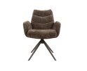 Armstoel Lounge draaibaar VPE2 - Hoven taupe-bruin