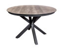 Tuintafel Atalanta rond keramiek &Oslash;145 cm - Antraciet