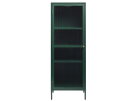 Vitrinekast Bronco tower 160 cm - Groen
