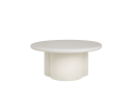 Melzo Salontafel rond wit 90 cm