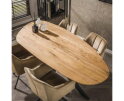 Eetkamertafel 215 shaped - Massief acacia naturel