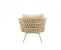 Loungestoel Sophia draaibaar 360&deg; tuin - Beige