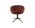 Armstoel Cupa draaibaar VPE2 - Delviro bordeaux rood-bruin