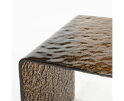 Side table Ripple 50x45cm - bruin | BY-BOO