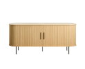 Dressoir Nola 180 cm eikenhout - Naturel